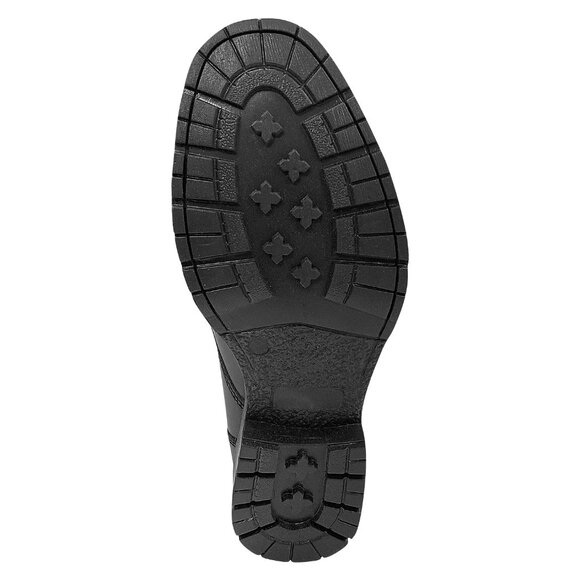 LIBERTYZENO Mens Black Lace-Up Casual Boots main image 6